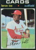 1971 Topps Baseball Cards      521     Leron Lee